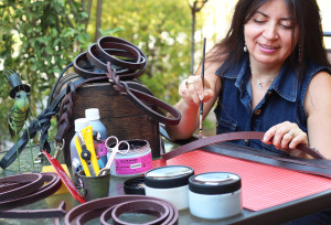 Marcelita elaboracion de correas